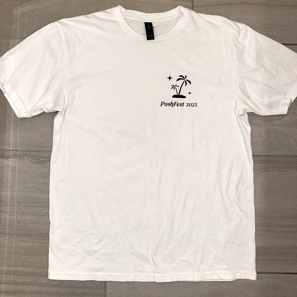 PoshFest 2023 T-Shirt by Gildan Size Large